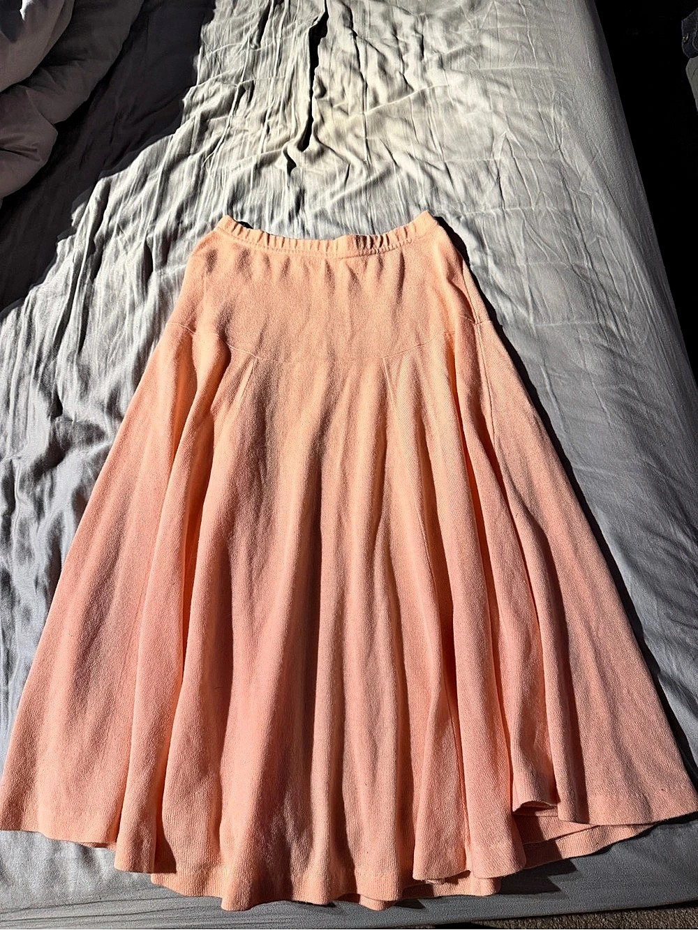 Vintage Pink Knit Sweater & Midi Skirt Set from Smart Set